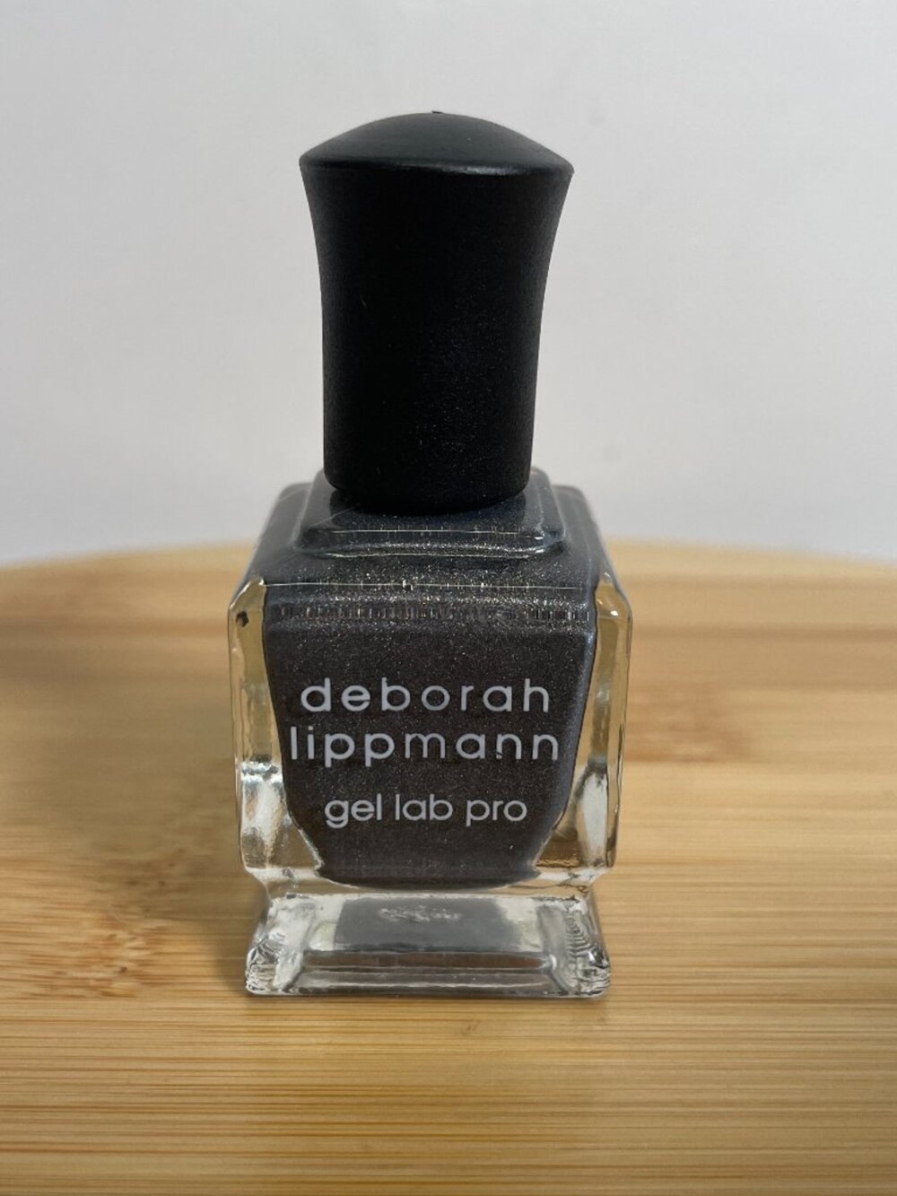 Deborah Lippmann Nail Polish Color Gel Lab Pro Black Magic Woman Glitter 15 mL